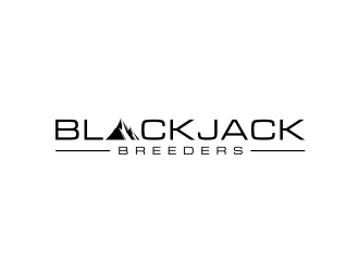 Blackjack Breeders logo design by GassPoll