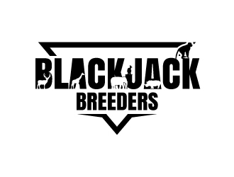 Blackjack Breeders logo design by uttam