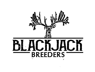 Blackjack Breeders logo design by Foxcody