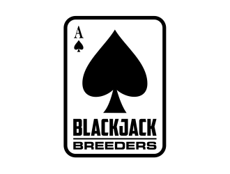 Blackjack Breeders logo design by cintoko