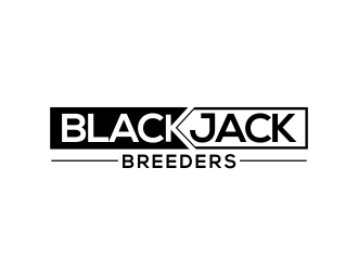 Blackjack Breeders logo design by MUNAROH