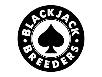 Blackjack Breeders logo design by Mirza
