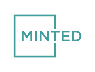 Minted logo design by p0peye