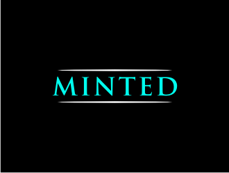 Minted logo design by johana