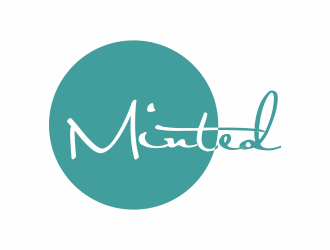 Minted logo design by ozenkgraphic
