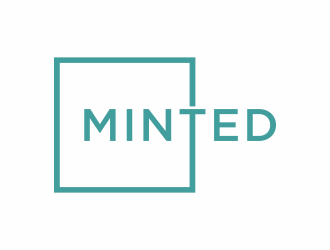 Minted logo design by ozenkgraphic