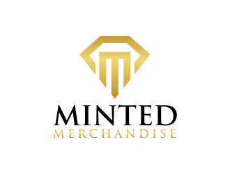 Minted logo design by GassPoll