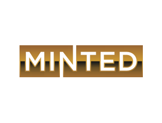 Minted logo design by peundeuyArt