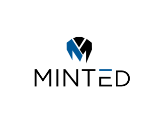 Minted logo design by BintangDesign