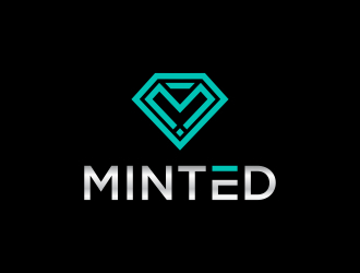 Minted logo design by javaz