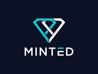 Minted logo design by javaz