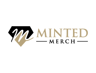 Minted logo design by akilis13