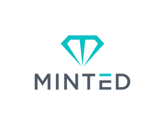 Minted logo design by javaz