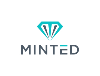 Minted logo design by javaz