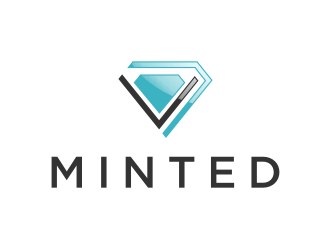 Minted logo design by KQ5