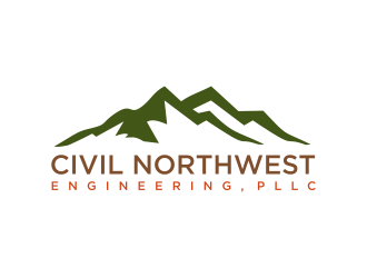 Civil Northwest Engineering, PLLC logo design by GassPoll