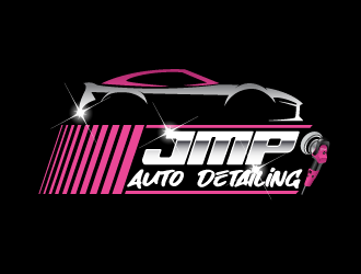 JMP Auto Detailing logo design by PRN123