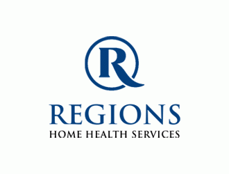 Regions Home Health Services logo design by Bananalicious