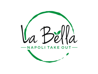 La Bella Napoli Take out logo design by puthreeone