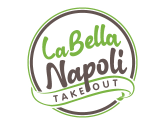 La Bella Napoli Take out logo design by jaize