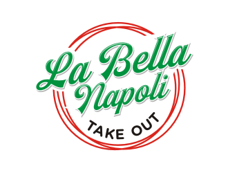 La Bella Napoli Take out logo design by GemahRipah