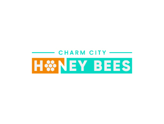 Charm City Honey Bees logo design by gateout