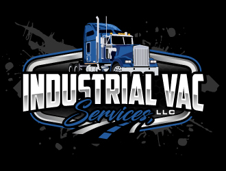 Industrial Vac Services, LLC logo design by ElonStark