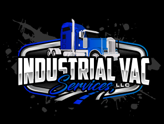 Industrial Vac Services, LLC logo design by ElonStark