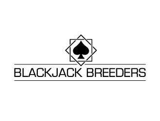 Blackjack Breeders logo design by Mirza