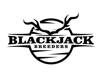 Blackjack Breeders logo design by AB212