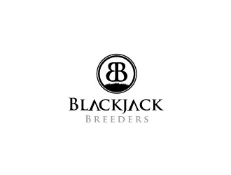 Blackjack Breeders logo design by zinnia