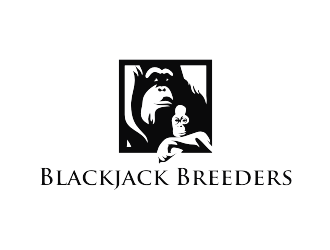 Blackjack Breeders logo design by dhe27