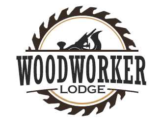 woodworker lodge logo design by kunejo