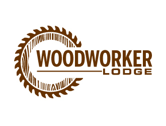 woodworker lodge logo design by ElonStark