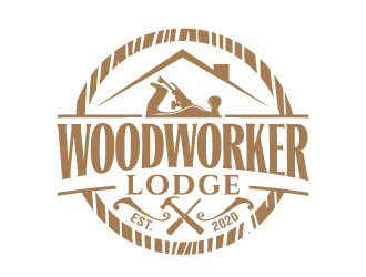 woodworker lodge logo design by jaize