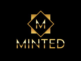 Minted logo design by kunejo