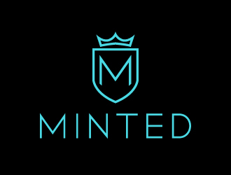 Minted logo design by jaize
