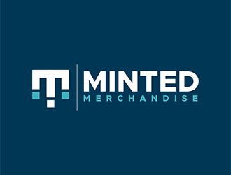 Minted logo design by enzidesign