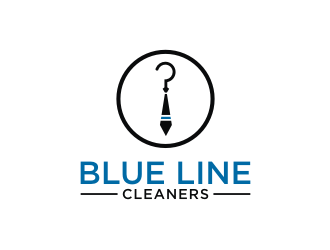 BLUE LINE CLEANERS logo design by ora_creative