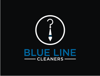 BLUE LINE CLEANERS logo design by ora_creative