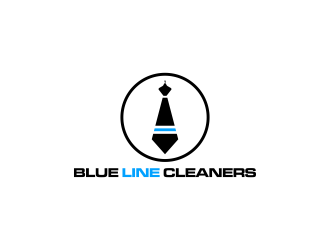 BLUE LINE CLEANERS logo design by luckyprasetyo