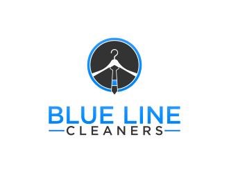 BLUE LINE CLEANERS logo design by Purwoko21