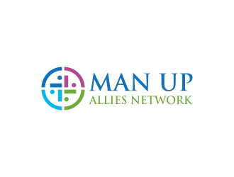 MAN UP ALLIES NETWORK ( Redemption. Reform. Reintegration) logo design by luckyprasetyo