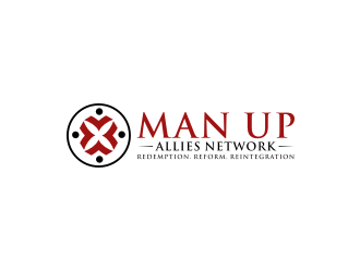 MAN UP ALLIES NETWORK ( Redemption. Reform. Reintegration) logo design by johana