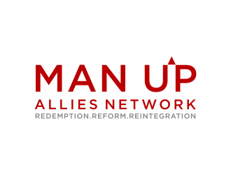 MAN UP ALLIES NETWORK ( Redemption. Reform. Reintegration) logo design by christabel