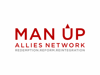 MAN UP ALLIES NETWORK ( Redemption. Reform. Reintegration) logo design by christabel