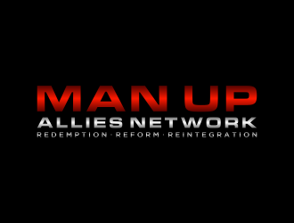 MAN UP ALLIES NETWORK ( Redemption. Reform. Reintegration) logo design by salis17