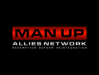 MAN UP ALLIES NETWORK ( Redemption. Reform. Reintegration) logo design by salis17