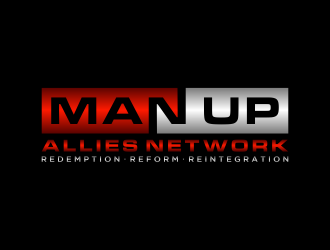 MAN UP ALLIES NETWORK ( Redemption. Reform. Reintegration) logo design by salis17