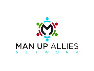 MAN UP ALLIES NETWORK ( Redemption. Reform. Reintegration) logo design by lintinganarto